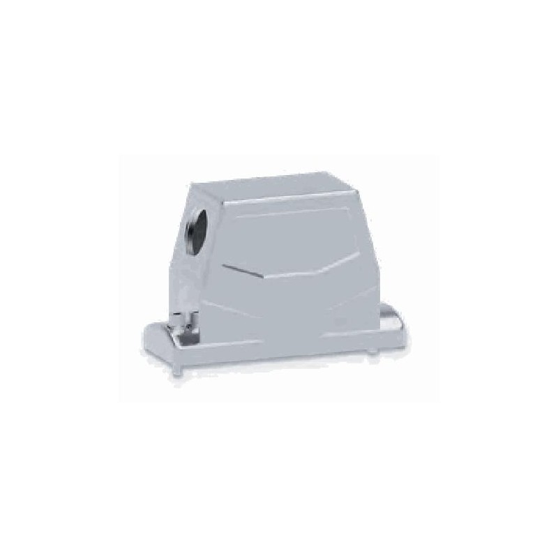 Capot 24B, Aluminium moulé sous pression, acier inoxydable, IP68/IP69K, Sortie horizontale, PG29
